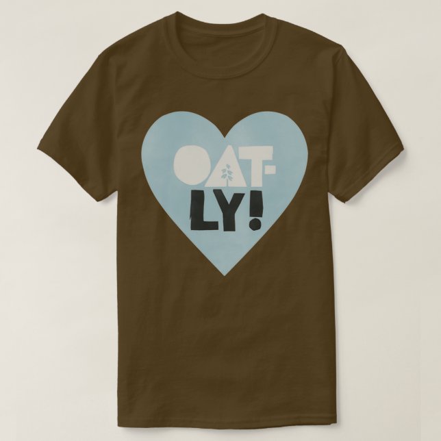 Camiseta Oatly Heart  (Frente do Design)