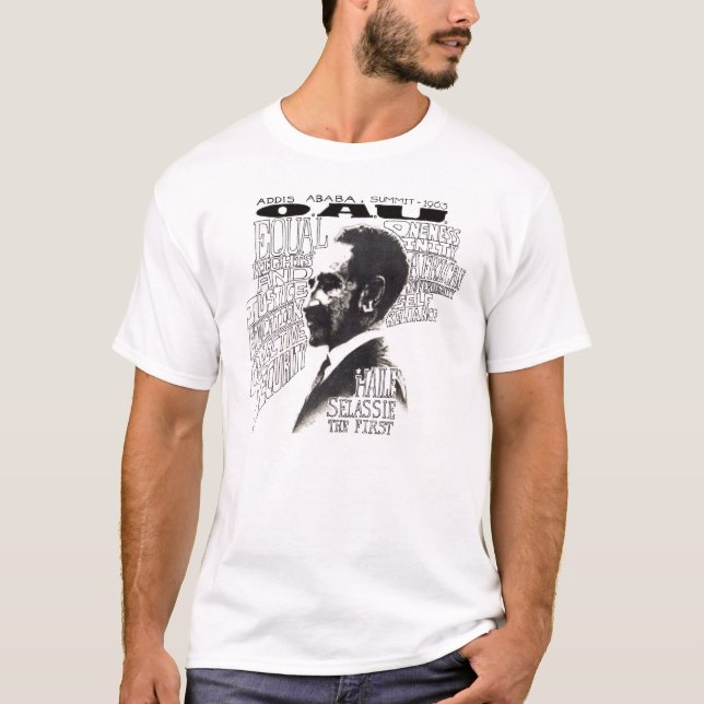 Camiseta OAU Haile Selassie (Frente)