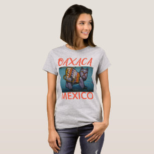 Camiseta Oaxaca, gato mural do grafite de rua do México