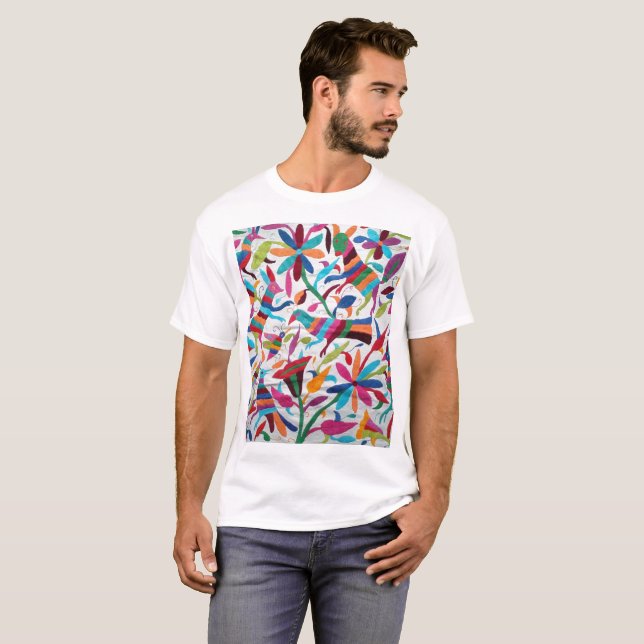 Camiseta Oaxaca México Boho étnico latino-americano maia (Frente Completa)