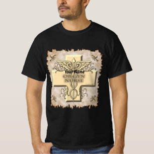 Camiseta Ob Gyn Nurse atravessa Caduceus