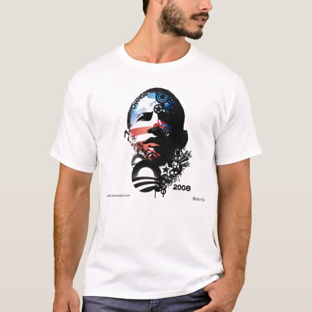 Camiseta Obama 08 (Frente)