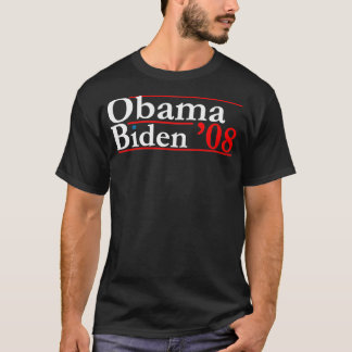 Camiseta Obama 08 - Campanha Retro Obama Biden