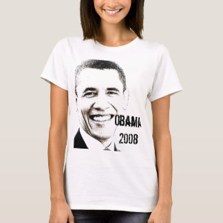 Camiseta Obama '08 com Web site