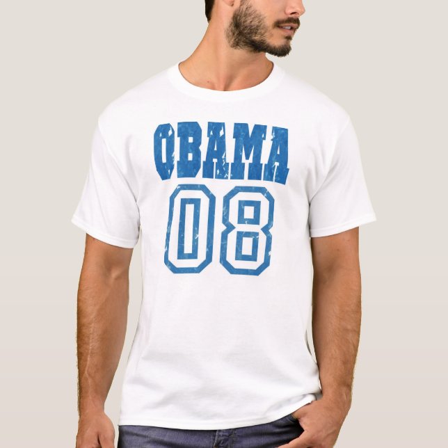 Camiseta OBAMA 08 Palin McCain - mais do mesmos (Frente)
