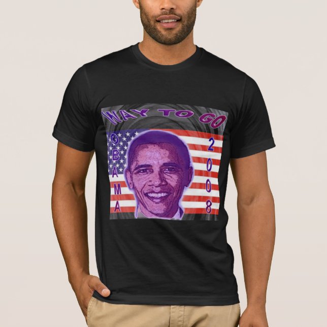Camiseta Obama 2008 T-Shirt (Frente)