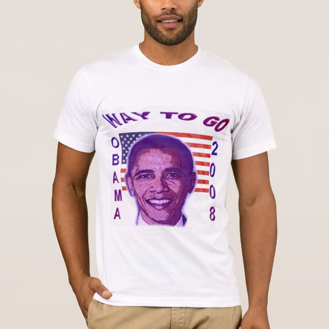 Camiseta Obama 2008 T-Shirt (Frente)