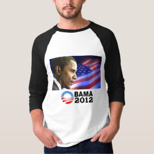 Camiseta Obama 2012 (patriótico)