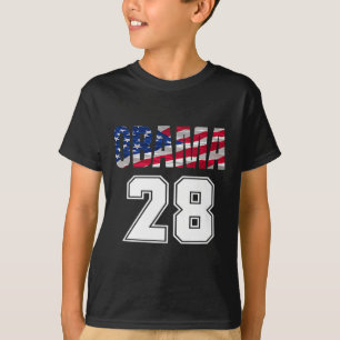 Camiseta Obama 2028 Protesto Patriótico Comício Para O Pres