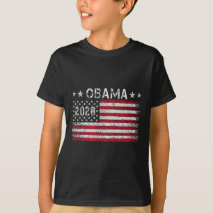 Camiseta Obama 2028 Retro Vintage