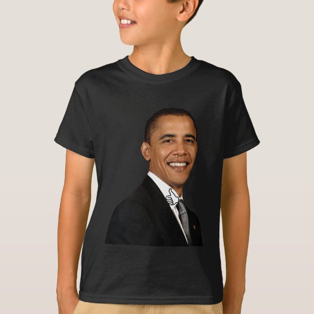 Camiseta Obama, 46º presidente dos EUA (Frente)
