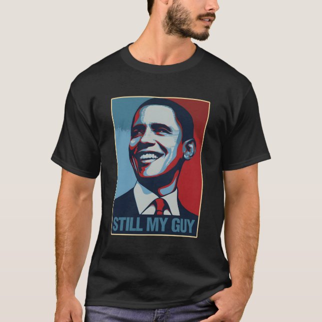 Camiseta Obama Ainda Minha Cara Barack Obama (Frente)