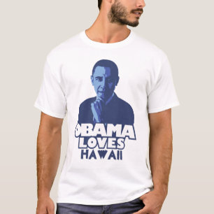 Camiseta OBAMA AMA Havaí