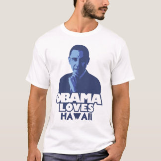 Camiseta OBAMA AMA Havaí