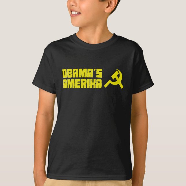 Camiseta Obama Amerika (Frente)