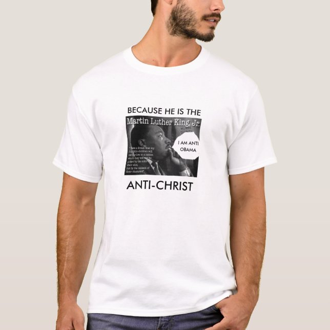 CAMISETA OBAMA-ANTICHRIST (Frente)