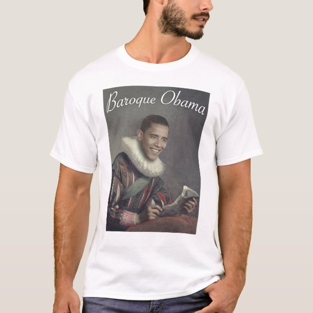 Camiseta Obama barroco (Frente)