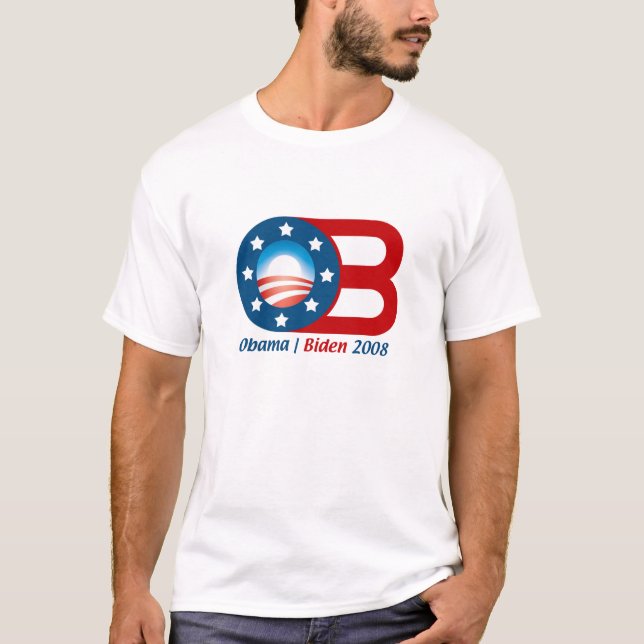 Camiseta Obama Biden 2 (Frente)