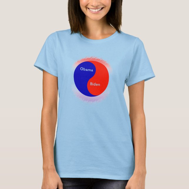 Camiseta Obama ~ Biden Yin Yang (Frente)