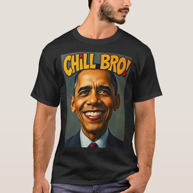 Camiseta Obama Chill Bro Tee (Frente)