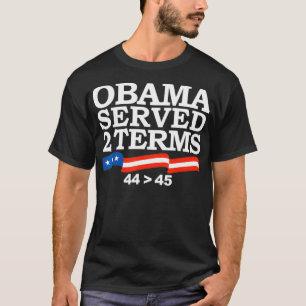 Camiseta Obama cumpriu dois termos