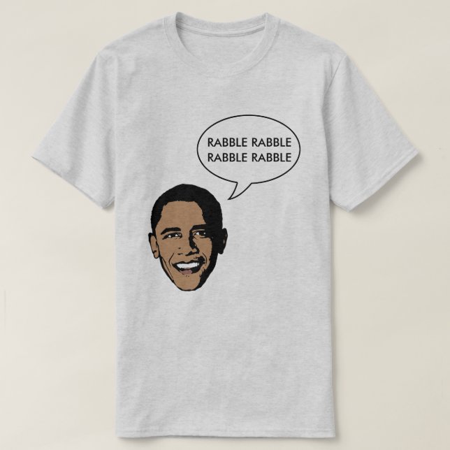 Camiseta Obama customizável (Frente do Design)