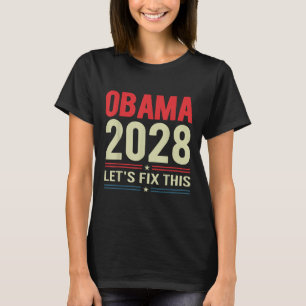 Camiseta Obama Deixa Que Este Protesto Resista E Salve O De