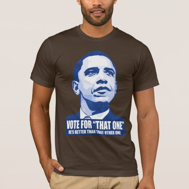 Camiseta Obama é esse um t-shirt (Frente)