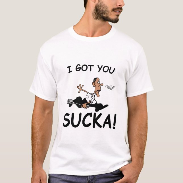 Camiseta Obama Fly Swatter T-Shirt (Frente)