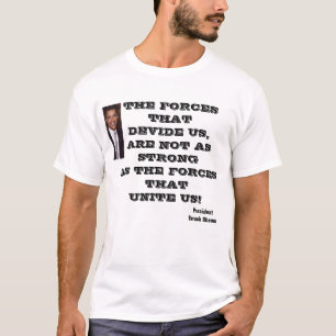 CAMISETA OBAMA, FORÇAS UNEM-NOS