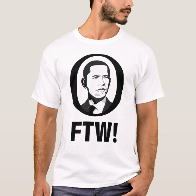 Camiseta Obama FTW (Frente)