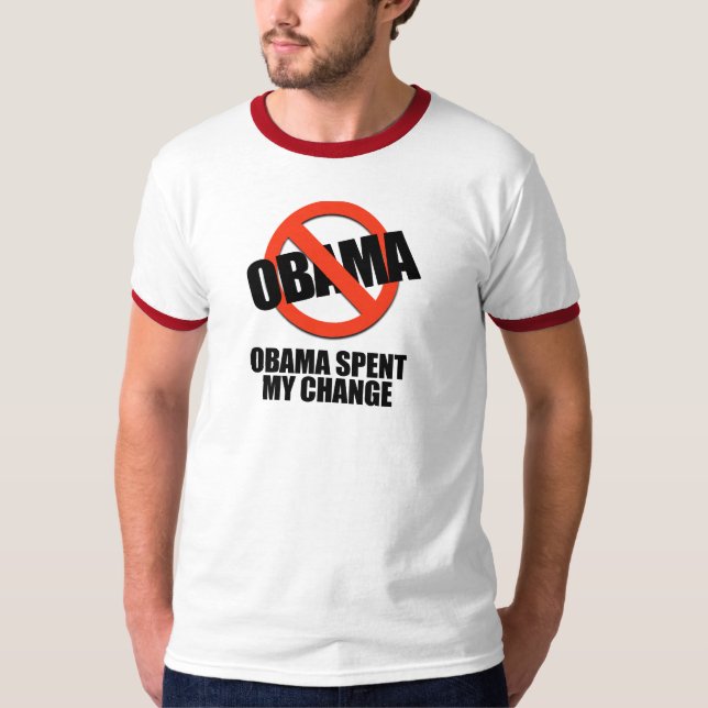 CAMISETA OBAMA GASTOU MINHA MUDANÇA (Frente)