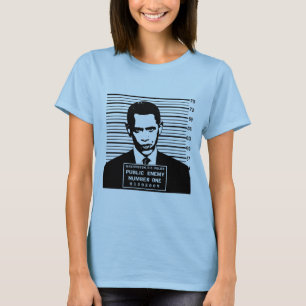 Camiseta Obama - inimigo público número um