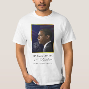 Camiseta Obama & Kennedy - 44o presidente T-shirt