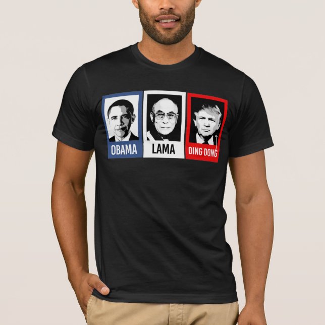 CAMISETA OBAMA LAMA (Frente)
