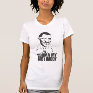 Camiseta OBAMA meu pai do bebê