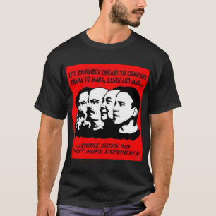 Camiseta Obama não tem nenhuma experiência -