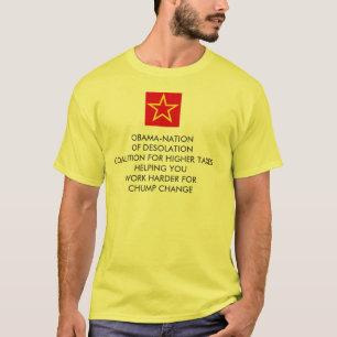 CAMISETA OBAMA-NATION DA DESOLAÇÃO