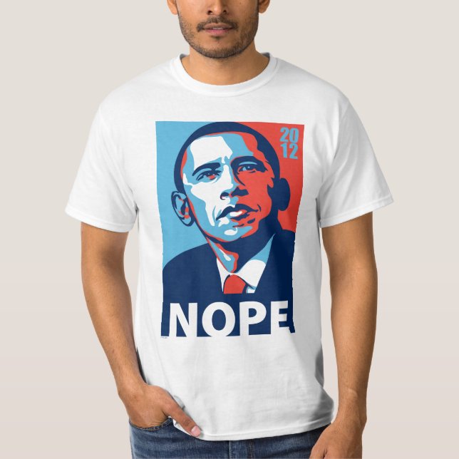 Camiseta Obama NOPE (Frente)