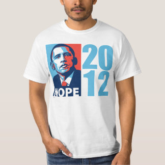 Camiseta Obama NOPE 2012