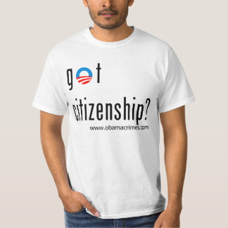 Camiseta Obama obteve a cidadania?