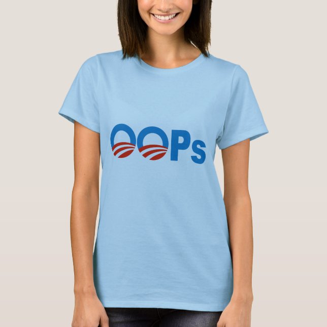 Camiseta Obama oops (Frente)