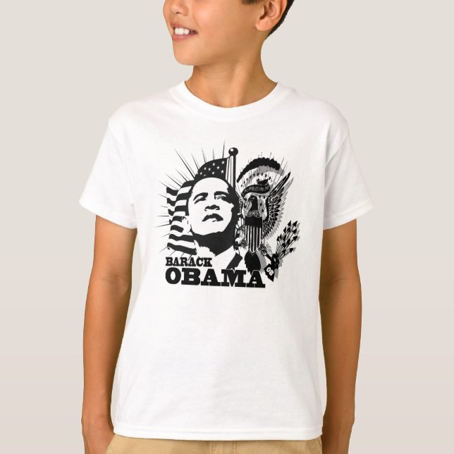 Camiseta Obama para o presidente (Frente)