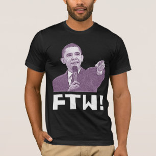 Camiseta Obama Pela Vencida! (magenta)