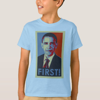 Camiseta Obama PRIMEIRAMENTE! O T do miúdo