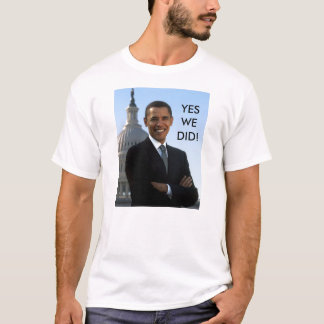 Camiseta Obama sim nós fizemos!