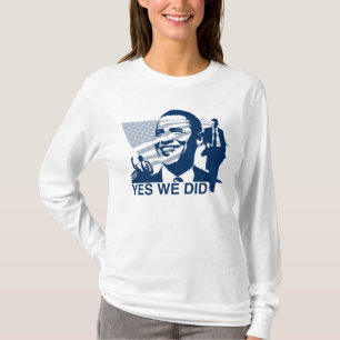 Camiseta Obama sim nós fizemos o t-shirt