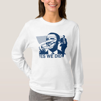 Camiseta Obama sim nós fizemos o t-shirt