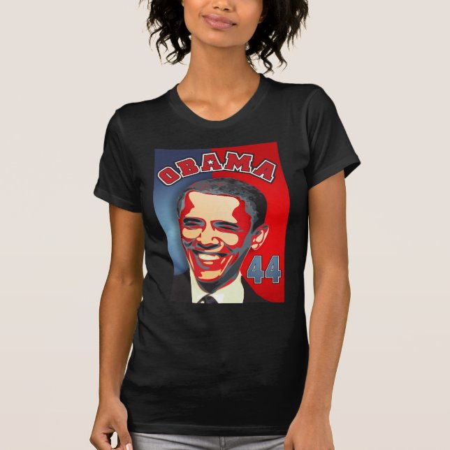 Camiseta Obama - sim nós podemos (Frente)
