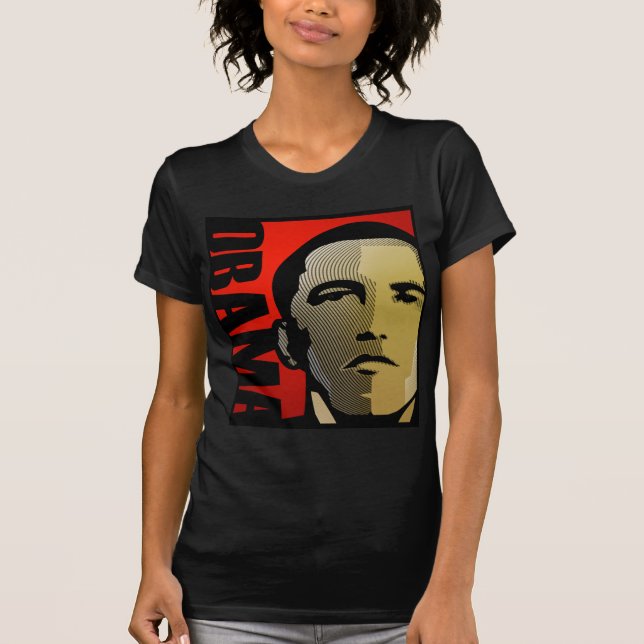 Camiseta Obama - sim nós podemos (Frente)